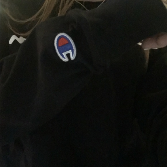Black Champion long sleeve t - Picture 2 of 2